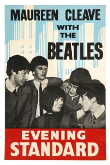 The Beatles "More Popular Than Jesus" John Lennon Interview Poster (1966)